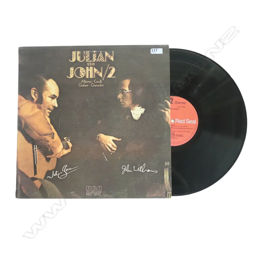 JULIAN BREAM AND JOHN WILLIAMS 'JULIAN AND JOHN / 2' ARL1-0456 Image 1++